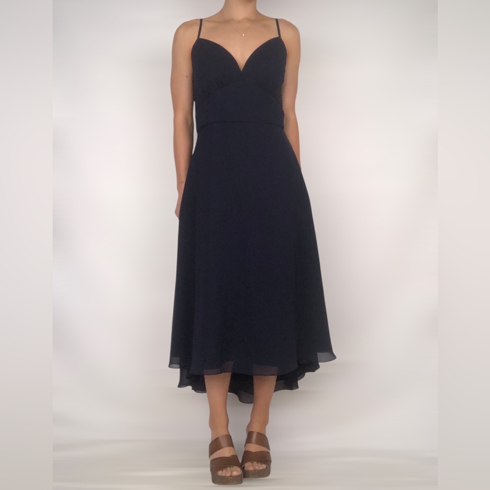 Dear Cleo Midi A Line Padded Open Back‎ Dress Size 12